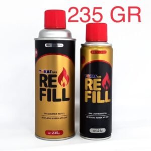 GegeDbako - Refill Isi Ulang Korek Api Gas Tokai 235 Gram Refil Butane Lighter