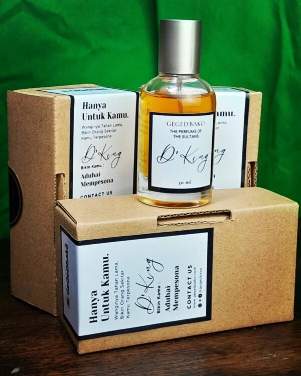 Parfum GegeDbako - Clothing Perfume Aroma D'King 30 ml Wanginya Aduhai - Gambar 3