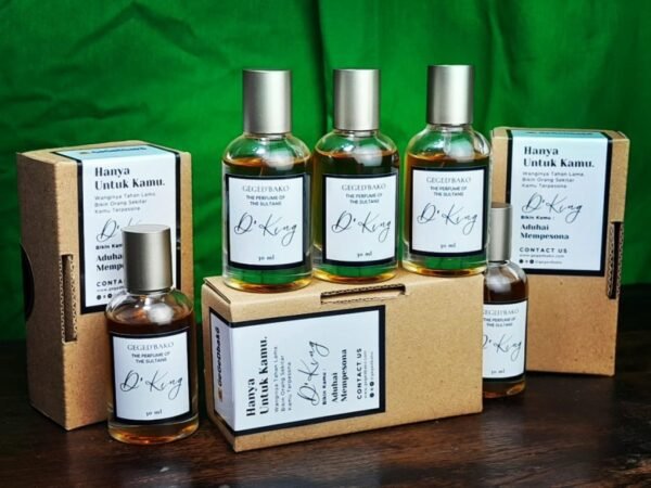 Parfum GegeDbako - Clothing Perfume Aroma D'King 30 ml Wanginya Aduhai - Gambar 4