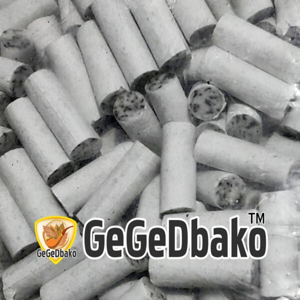GegeDbako - Filter Rokok Busa Rokok Linting Tingwe - Ukuran - Regular - Full Charcoal - 40 gram - Gambar 3