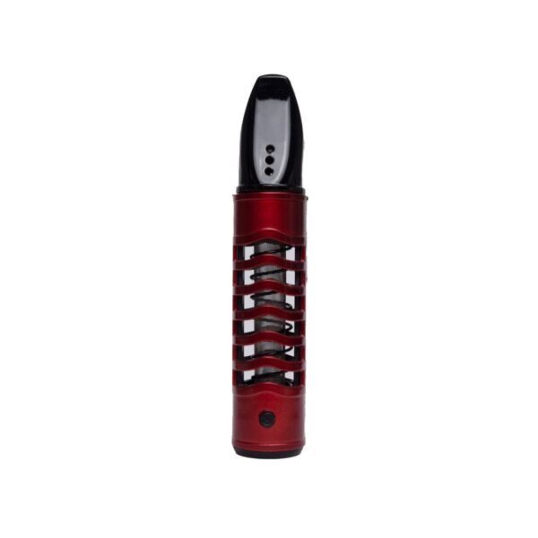 GegeDbako - P-Lighter Pipa Asbak Portable Enclosed + USB Lighter Anti Ash - Merah