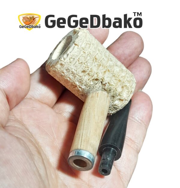 Pipa Cangklong Lokal GegeDbako 111 - Corn Cob Lokal - Handmade - New - Gambar 2