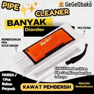 Kawat Pembersih Berbulu - GegeDbako Regular Pipe Cleaner Pembersih Pipa Cangklong