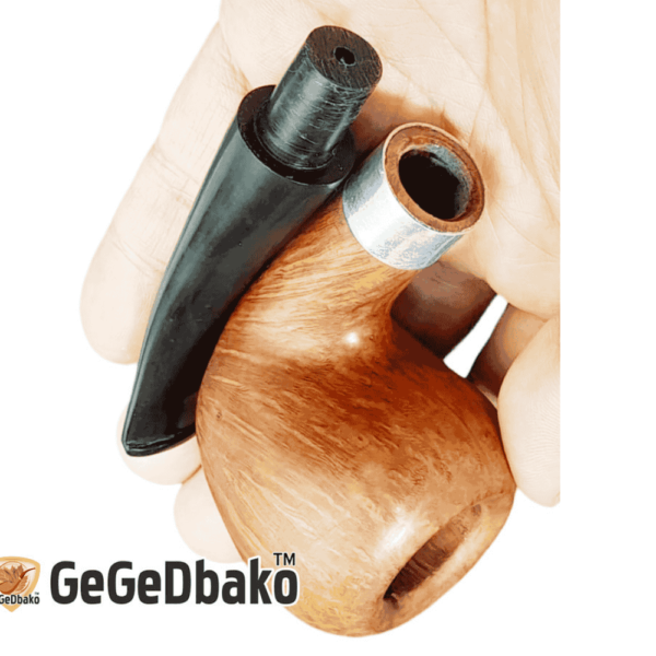 Pipa Cangklong Briar Koleksi GegeDbako 137 - Handmade New - Gambar 3