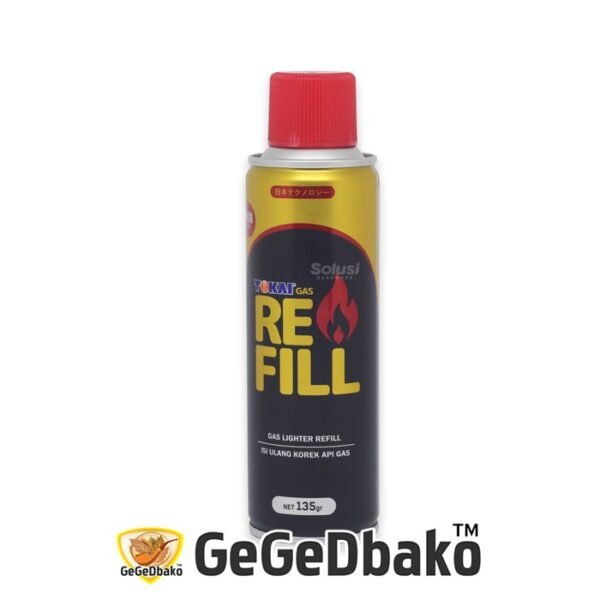 Refill Isi Ulang Korek Api Gas Tokai 135 Gram Refil Butane Lighter