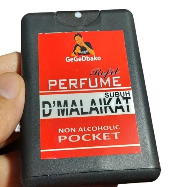Parfum Sholat Saku No Alkohol Refil GegeDbako - D'Malaikat Subuh 18 ml - Gambar 5