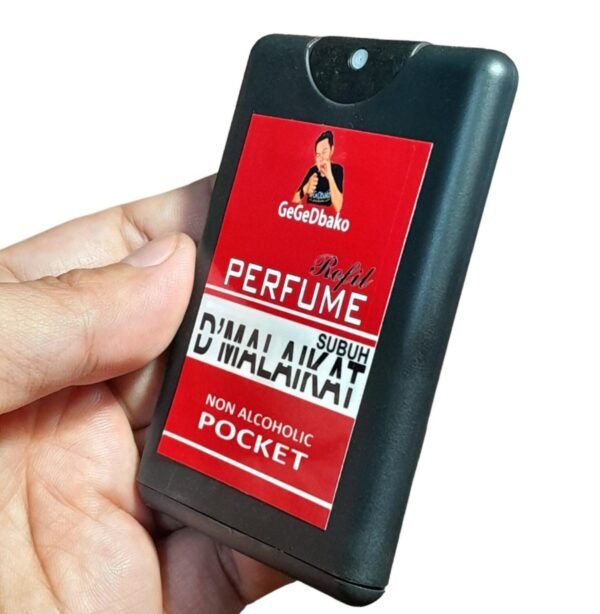 Parfum Sholat Saku No Alkohol Refil GegeDbako - D'Malaikat Subuh 18 ml - Gambar 3