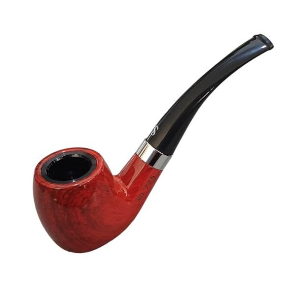 Pipa Cangklong Pemula Import Ori Sanda SD 725 - Besi Resin Corak Kayu - Gambar 4